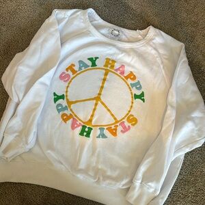 Stay Happy Boho Sweatshirt